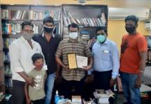 உலக குருதிக்கொடை நாளையொட்டி நாம் தமிழர் குருதிக்கொடை பாசறைக்கு சிறப்பு விருது வழங்கிய சென்னை மாவட்ட ஆட்சியர்