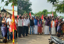 நத்தம் சட்டமன்றத் தொகுதி விராலி பட்டியில் நாம் தமிழர் புலிக்கொடி ஏற்றப்பட்டது.