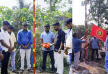 கிழக்கு மாவட்டம்,செய்யூர் தொகுதி புலி கொடி ஏற்றப்பட்டது.