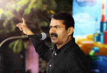 பாலாற்றில் தொழிற்சாலைக்கழிவுகளைக் கலக்கும் சுத்திகரிப்பு ஆலைகளின் பேரழிவுப்போக்கினை தமிழக அரசு உடனடியாகத் தடுத்து நிறுத்த வேண்டும்! – சீமான் வலியுறுத்தல்