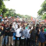 Seeman protest tamilnadu-fishermen-killed-by-sl-navy-nuclear-wste-scrap-fca-18