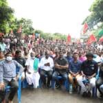 Seeman protest tamilnadu-fishermen-killed-by-sl-navy-nuclear-wste-scrap-fca-36