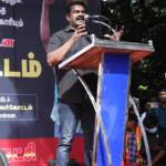 Seeman protest tamilnadu-fishermen-killed-by-sl-navy-nuclear-wste-scrap-fca-85