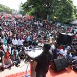 Seeman protest tamilnadu-fishermen-killed-by-sl-navy-nuclear-wste-scrap-fca-89