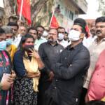 seeman visits chennai kolathur avvai nagar eviction railway bridge work-19