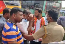 நாகர்கோவில் தொகுதி – தேசிய நெடுஞ்சாலை பணி முற்றுகை