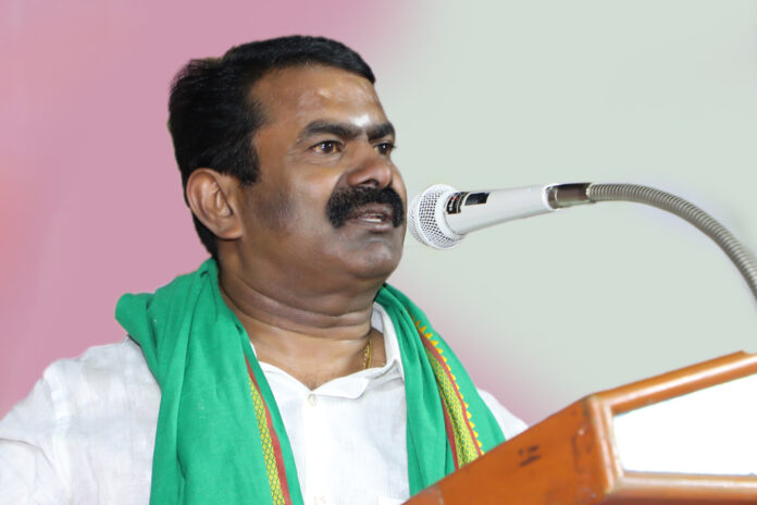 Seeman lashes out at BJP which is ignoring the freedom fighters contribution towards freedom of the country