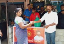 வாசுதேவநல்லூர் தொகுதி – தண்ணீர் பந்தல் திறப்பு விழா