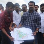 Seeman direct field survey with 13 villagers to abandon the plan to destroy agricultural lands and build a new parandhur airport 4