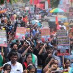ntk protects ennore creek massive-protest-demonstration-led-by-seeman-ennore-15