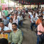 Seeman participated in the postal workers postmen strike against privatization-14