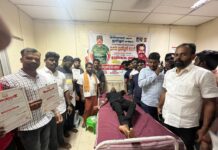 குருதிக்கொடை முகாம் – சேந்தமங்கலம் தொகுதி
