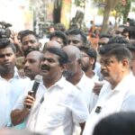 ntk cheif Seeman participated in protest and demands TN Govt to make the people welfare staffs permanent-21