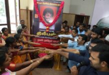ஈகைப் பேரொளி அண்ணன் திலீபன் அவர்களின் 36ஆம் ஆண்டு நினைவு…