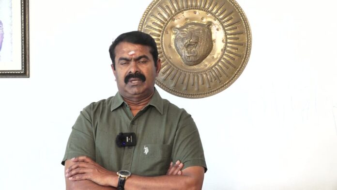 என்னுடைய உயிரோடு கலந்து வாழுகின்ற தாய்த்தமிழ் உறவுகள் அனைவருக்கும் என் அன்பு வணக்கம்!
காவிரி நதிநீர் நம் உரிமை!
அதைத் தர மறுக்கும் கர்நாடக அரசைக் கண்டித்தும், பெற்றுத் தர மறுக்கும் இந்திய ஒன்றிய அரசைக் கண்டித்தும்
மாபெரும் கண்டன ஆர்ப்பாட்டம்
இடம்: இராஜரத்தினம் விளையாட்டரங்கம் அருகில், சென்னை - எழும்பூர்
08-10-2023 ஞாயிற்றுக்கிழமை, காலை 10 மணியளவில்
மானத்தமிழரெல்லாம் மறக்காமல் கூடுவோம்!
உரிமையை மீட்க, உணர்வோடு கூடுவோம்!
நாம் தமிழர்!