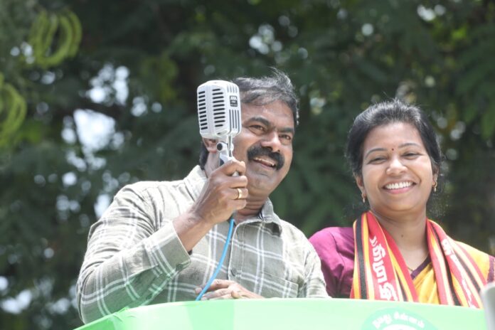 seeman campaigned for kanyakumari naam tamilar katchi candidate maria jennifer (42)