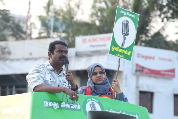 seeman-campaigned-for-arakonam-ntk-candidate-afshia nasrin-in-the-upcoming-parliamentary-elections-2024 (7)