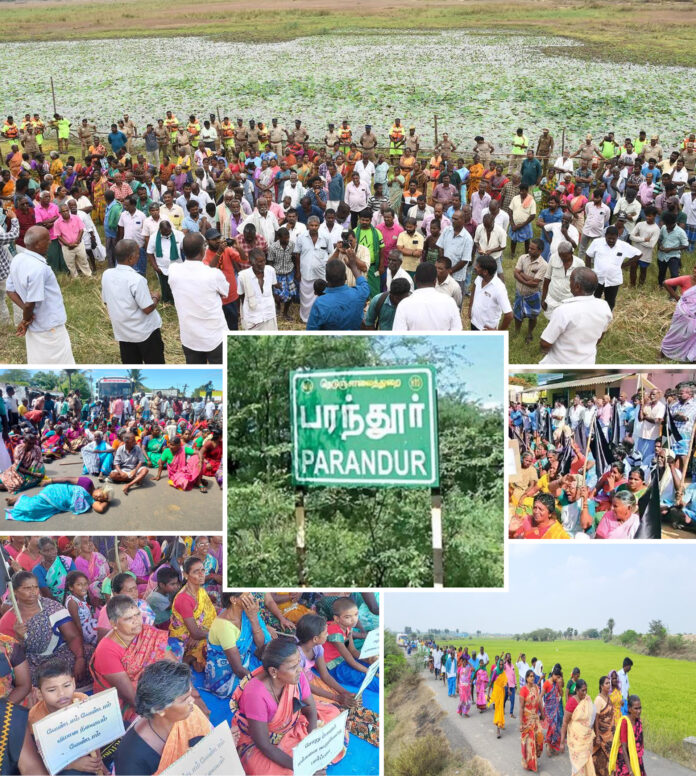 Parandur Airport Protest