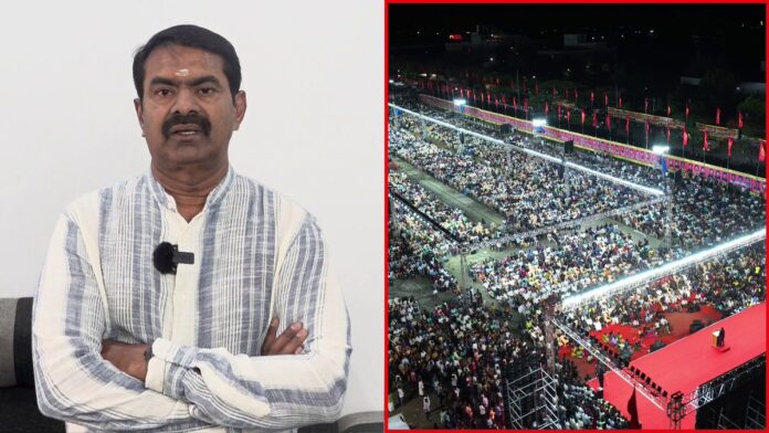 எங்களின் உயிரோடும், உணர்வோடும் கலந்து வாழ்கின்ற அன்பு உறவுகள் அனைவருக்கும் வணக்கம்!
ஆகஸ்ட் 2 ஆம் நாள் (02.08.2025) தேனி மாவட்டம், பங்களாமேட்டில், 'பட்டியல் வெளியேற்றமே பைந்தமிழர் விடுதலை!' என்கின்ற முழக்கத்தை முன்வைத்து, 'தேவேந்திர குல வேளாளர் எங்களை, பட்டியல் பிரிவிலிருந்து வெளியேற்ற வேண்டும்!' என்கின்ற கோரிக்கையை வலியுறுத்தி மாபெரும் பொதுக்கூட்டம் நடைபெறவிருக்கிறது.
அதற்கு அடுத்த நாள், 03.08.2025 அன்று அதே தேனியில் நம்முடைய வீரப்பெரும்பாட்டன் தீரன் சின்னமலை அவர்களுக்கு வீரவணக்கம் செலுத்துகின்ற நிகழ்வும் நடைபெறவிருக்கிறது.,
அதனைத் தொடர்ந்து, நாம் தமிழர் கட்சியின் உழவர் பாசறை நடத்துகின்ற மலையேறி மாடு மேய்க்கும் போராட்டம்!
மதுரையில் நடந்த ஆடு-மாடுகளின் மாநாட்டில் நாம் அறிவித்ததுபடியே, தடையைத் தகர்த்து மாடுகளை நாமே மலைமேல் ஏற்றி, மேய்க்கிற போராட்டம் (03.08.2025) ஞாயிற்றுக்கிழமை காலை சரியாக 10 மணிக்கு நடக்கவிருக்கின்றது!
இடம்: அடவுப்பாறை, முந்தல், தேனி மாவட்டம்!
மானத்தமிழ் மக்கள் அனைவரும் மறக்காமல் பங்கேற்க வேண்டுமென்று அன்போடு அழைக்கின்றேன்!
நன்றி வணக்கம்!
நாம் தமிழர்!