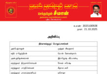 தலைமை அறிவிப்பு – நிர்வாகக்குழுப் பொறுப்பாளர்கள் நியமனம்