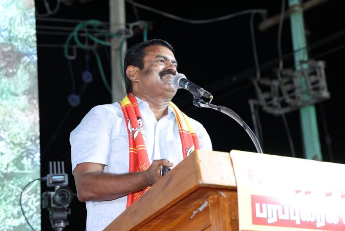 சட்டமன்றத் தேர்தல் 2026.!
24.03.2026 அன்று திருப்பத்தூரில் நடைபெற்ற பரப்புரை பொதுக்கூட்டத்தில் #நாம்தமிழர் கட்சியின் திருப்பத்தூர் தொகுதி வேட்பாளர் ஆறுமுகம் அவர்களுக்கு #விவசாயி சின்னத்தில் வாக்குகள் சேகரித்து சிறப்புரையாற்றியபோது..!
காணொளி இணைப்பு:https://t.co/QBGPVej0yl
#எங்கள்திருநாட்டில்_எங்கள்நல்லாட்சியே #வாக்களிப்பீர்_விவசாயி