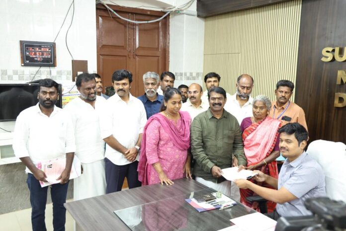 சட்டமன்றத் தேர்தல் 2026.!
காரைக்குடி சட்டமன்றத் தொகுதி வேட்பாளராகப் போட்டியிடுகின்ற நான் இன்று (30-03-2026) தேவகோட்டை தேர்தல் அலுவலகத்தில் வேட்புமனு தாக்கல் செய்தேன்.!
நேரலை:https://www.youtube.com/live/cYcZmKK3nus?si=fvmA-mMSa1xZfDli
#எங்கள்திருநாட்டில்_எங்கள்நல்லாட்சியே #வாக்களிப்பீர்_விவசாயி