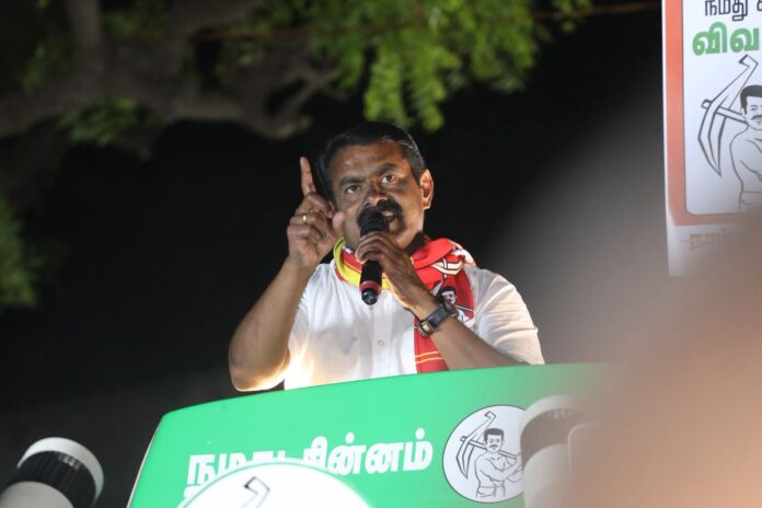 சட்டமன்றத் தேர்தல் 2026.!
30.03.2026 அன்று, காரைக்குடி சட்டமன்றத் தொகுதி முப்பையூரில் #விவசாயி சின்னத்தில் வாக்குகள் சேகரித்து பரப்புரை மேற்கொண்ட போது.!
காணொளி இணைப்பு: https://youtu.be/Sd8tyt5MwT8?si=Y31A6S_-iqMiwn1x
#எங்கள்திருநாட்டில்_எங்கள்நல்லாட்சியே #வாக்களிப்பீர்_விவசாயி